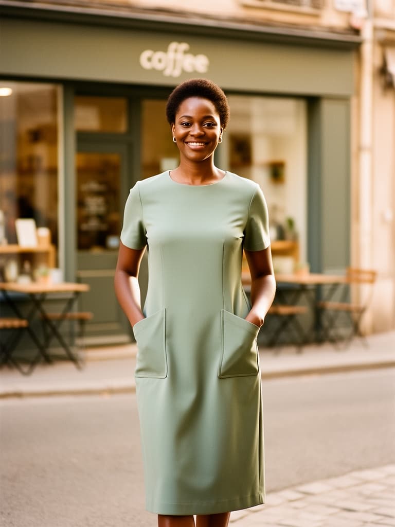 Everyday Midi Dress with Pockets